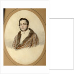 Portrait of Yakov Nikolayevich Kalinovsky, 1836 by Mikhail Prokopyevich Vishnevitsky