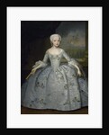 Portrait of Sarah Eleanore von Fermor, c. 1750 by Ivan Yakovlevich Vishnyakov