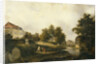 View in the Modest Rezvois country estate Marienhof near Petersburg, 1846 by Alexei Yakovlevich Voloskov