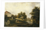 View in the Modest Rezvois country estate Marienhof near Petersburg, 1846 by Alexei Yakovlevich Voloskov