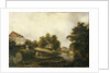View in the Modest Rezvois country estate Marienhof near Petersburg, 1846 by Alexei Yakovlevich Voloskov