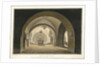 Interior of the Church of the Holy Sepulchre at the site of Golgotha, 1821 by Maxim Nikiphorovich Vorobyev