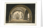 Interior of the Church of the Holy Sepulchre at the site of Golgotha, 1821 by Maxim Nikiphorovich Vorobyev