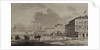 Moscow Kremlin before the construction of the Grand Kremlin Palace, 1817 by Maxim Nikiphorovich Vorobyev