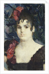Portrait of Tatyana Lyubatovich as Carmen, 1890s by Mikhail Alexandrovich Vrubel
