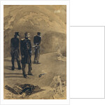 The duel of Pechorin and Grushnitsky. Illustration to the novel A Hero of Our Time by Mikhail Lermontov, 1891 by Mikhail Alexandrovich Vrubel