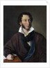 Portrait of the author Alexander S. Pushkin (1799-1837) by Avdotya Petrovna Yelagina