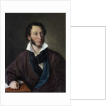 Portrait of the author Alexander S. Pushkin (1799-1837) by Avdotya Petrovna Yelagina