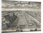 View of the Summer Gardens from the Neva River, 1717 by Alexei Fyodorovich Zubov