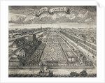 View of the Summer Gardens from the Neva River, 1717 by Alexei Fyodorovich Zubov