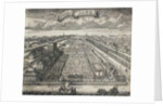 View of the Summer Gardens from the Neva River, 1717 by Alexei Fyodorovich Zubov