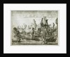 The naval Battle of Gangut on July 27, 1714, 1715 by Alexei Fyodorovich Zubov