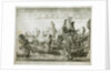 The naval Battle of Gangut on July 27, 1714, 1715 by Alexei Fyodorovich Zubov