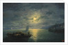 Crossing the Dnepr River at Moonlit Night, 1897 by Ivan Konstantinovich Aivazovsky