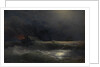 Burning ship (An episode of the Russian-Turkish War), 1896 by Ivan Konstantinovich Aivazovsky