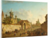 View from the Lubyanka Square to the Vladimir Gate in Moscow, 1800s by Fyodor Yakovlevich Alexeyev