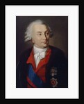 Portrait of the Count Ivan Ivanovich Shuvalov, 1810 by P.A. Alkin