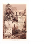 Poster for the opera A Life for the Tsar by M. Glinka, 1892 by Anonymous