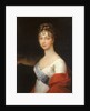 Portrait of Empress Elizabeth Alexeievna, Princess Louise of Baden, after 1806 by Anonymous
