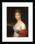 Portrait of Empress Elizabeth Alexeievna, Princess Louise of Baden, after 1806 by Anonymous
