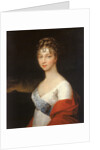 Portrait of Empress Elizabeth Alexeievna, Princess Louise of Baden, after 1806 by Anonymous