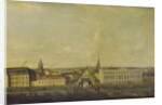View of the Nevsky Prospekt from the Police Bridge with the Stroganov Palace, Second Half of the 18th cen by Anonymous