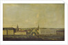 View of the Nevsky Prospekt from the Police Bridge with the Stroganov Palace, Second Half of the 18th cen by Anonymous