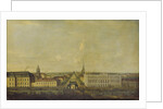 View of the Nevsky Prospekt from the Police Bridge with the Stroganov Palace, Second Half of the 18th cen by Anonymous