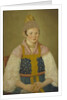 Portrait of a Merchant Woman in Kokoshnik Kabluchok by Anonymous