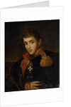 Portrait of General Alexander Tuchkov, 1820s by Anonymous