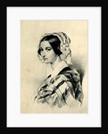 Portrait of Alexandra Smirnova-Rosset. After a drawing by P. Sokolov by Anonymous