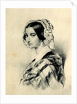 Portrait of Alexandra Smirnova-Rosset. After a drawing by P. Sokolov by Anonymous