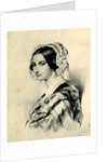 Portrait of Alexandra Smirnova-Rosset. After a drawing by P. Sokolov by Anonymous