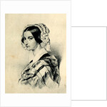Portrait of Alexandra Smirnova-Rosset. After a drawing by P. Sokolov by Anonymous