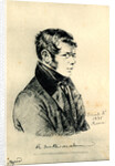 Portrait of the Poet Prince Pyotr A. Vyazemsky After a drawing by O. Kiprensky by Anonymous