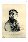 Portrait of the Poet Prince Pyotr A. Vyazemsky After a drawing by O. Kiprensky by Anonymous
