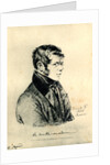 Portrait of the Poet Prince Pyotr A. Vyazemsky After a drawing by O. Kiprensky by Anonymous