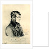 Portrait of the Poet Prince Pyotr A. Vyazemsky After a drawing by O. Kiprensky by Anonymous