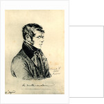 Portrait of the Poet Prince Pyotr A. Vyazemsky After a drawing by O. Kiprensky by Anonymous