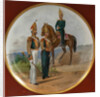 Russian Grenadiers (Plate), 1850s by Anonymous