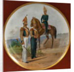 Russian Grenadiers (Plate), 1850s by Anonymous