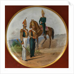 Russian Grenadiers (Plate), 1850s by Anonymous