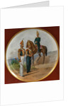 Russian Grenadiers (Plate), 1850s by Anonymous