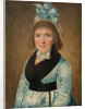 Portrait Of a Woman In a Blue Dress, 1799 by Anonymous