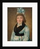 Portrait Of a Woman In a Blue Dress, 1799 by Anonymous