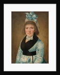 Portrait Of a Woman In a Blue Dress, 1799 by Anonymous