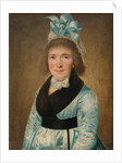Portrait Of a Woman In a Blue Dress, 1799 by Anonymous