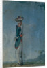 Grenadier of the Preobrazhensky Regiment, End of 1770s by Anonymous