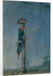 Grenadier of the Preobrazhensky Regiment, End of 1770s by Anonymous