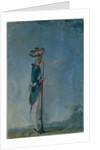 Grenadier of the Preobrazhensky Regiment, End of 1770s by Anonymous